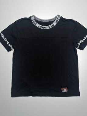 Lurking Class Black Graphic Streetwear T-Shirt Men’s/Unisex — boxy cut small